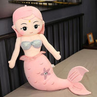 Thumbnail for Mermaid Pillow Doll Cute Plush Toy On Bed