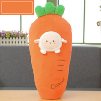 Thumbnail for Cute Banana Pillow Carrot Doll Fruit Plush Toy