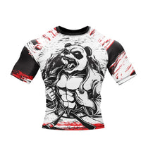 Thumbnail for SHREDDED PANDA RASH GUARD - XMARTIAL SLEEVE