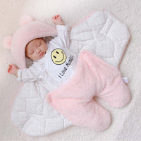 Thumbnail for Baby Sleeping Bag Envelope for Newborn Baby Winter Swaddle Blanket