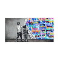 Thumbnail for Children's Graffiti Wall Art Canvas Abstract