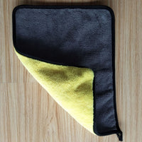 Thumbnail for Two-color Couble-sided Car Dual-use Cleaning Car Wash Towel