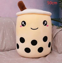 Thumbnail for Cute Fruit Drink Plush Stuffed Soft Strawberry Milk Tea Plush Boba Tea Cup Toy Bubble Tea Pillow Cushion Kids Gift