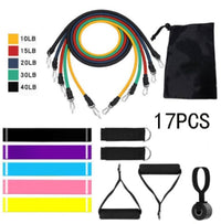 Thumbnail for Rally Rope Set 11 Piece Set Rally Resistance Bands Latex Rally Band Fitness Band Rally Tube