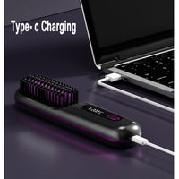 Thumbnail for 2 In 1 Wireless Hair Straightener Brush