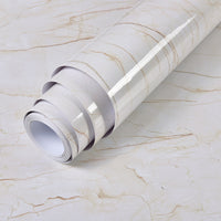 Thumbnail for Imitation Marble Pattern Waterproof And High Temperature Resistant Kitchen Furniture Renovation Wallpaper