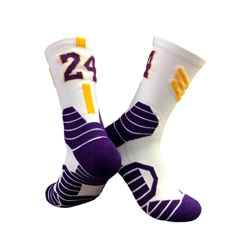 Superstar basketball socks