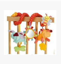 Thumbnail for Infant Toddler Rattles Toys for Baby Stroller Crib Soft Rabbit Bear Style Pram Hanging Toys Plush Appease Doll Bed Accessories