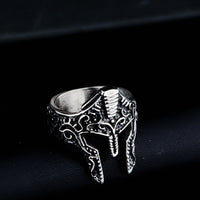 Thumbnail for New Personality Warrior Mask Ring Fashion